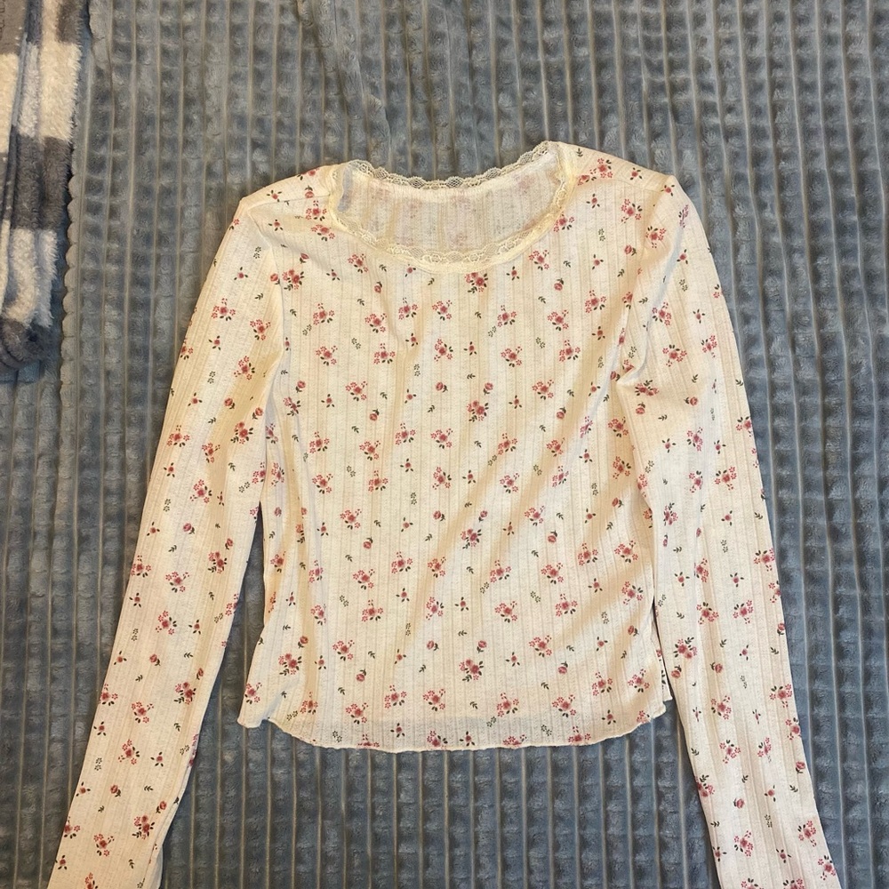 Floral Long Sleeve Top